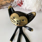 Vintage cat figurine Walter Bosse Austria kitty statuette