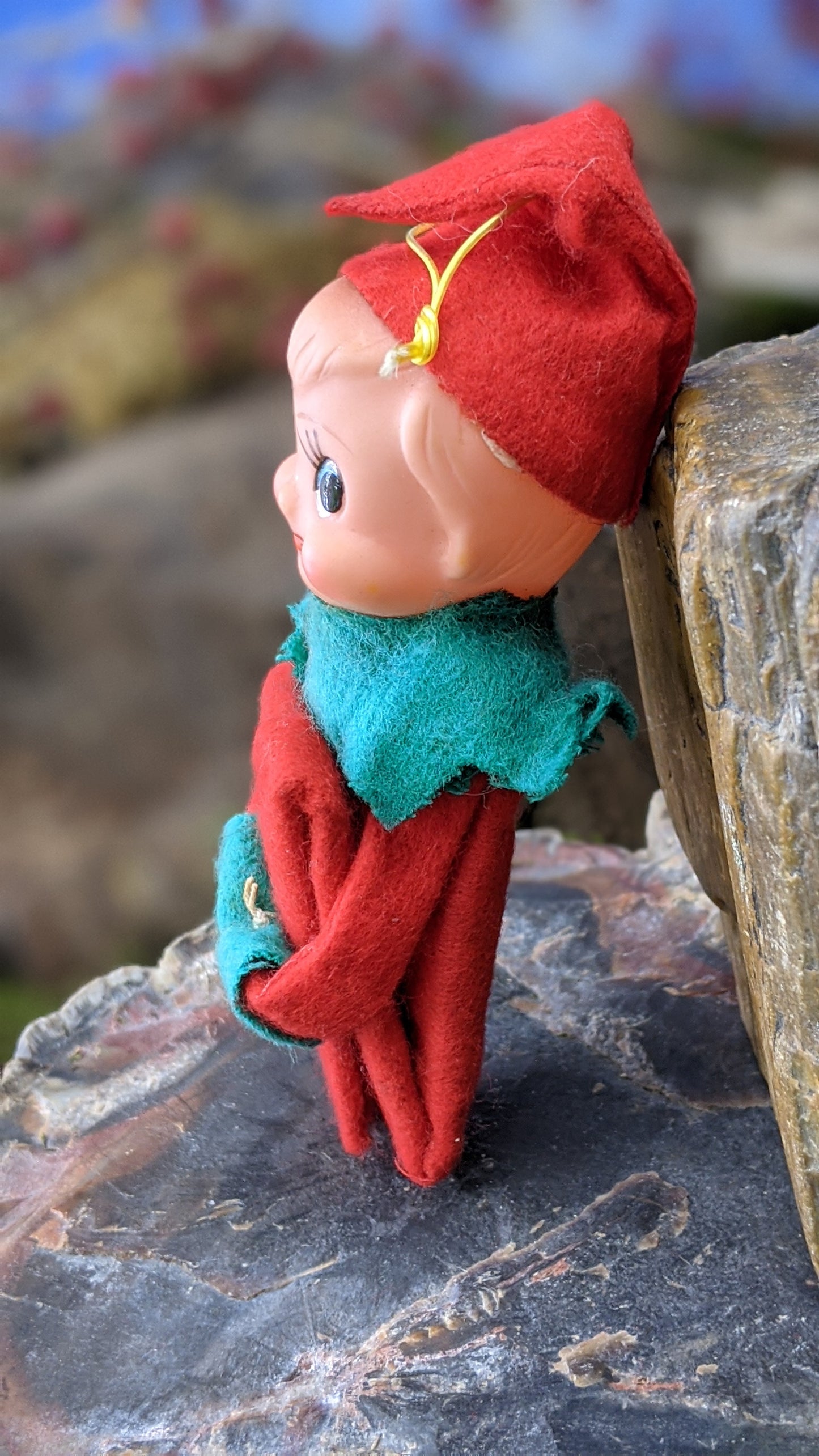 Vintage mini knee hugger elf