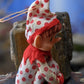 Vintage polka dot knee hugger elf pixie